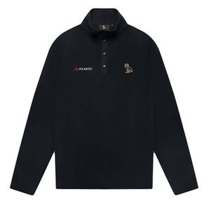 OVO Polartec Thermal Pro Microfleece Mock Neck Black